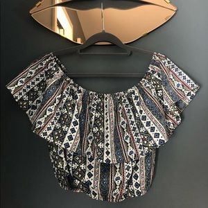 Off the shoulder top